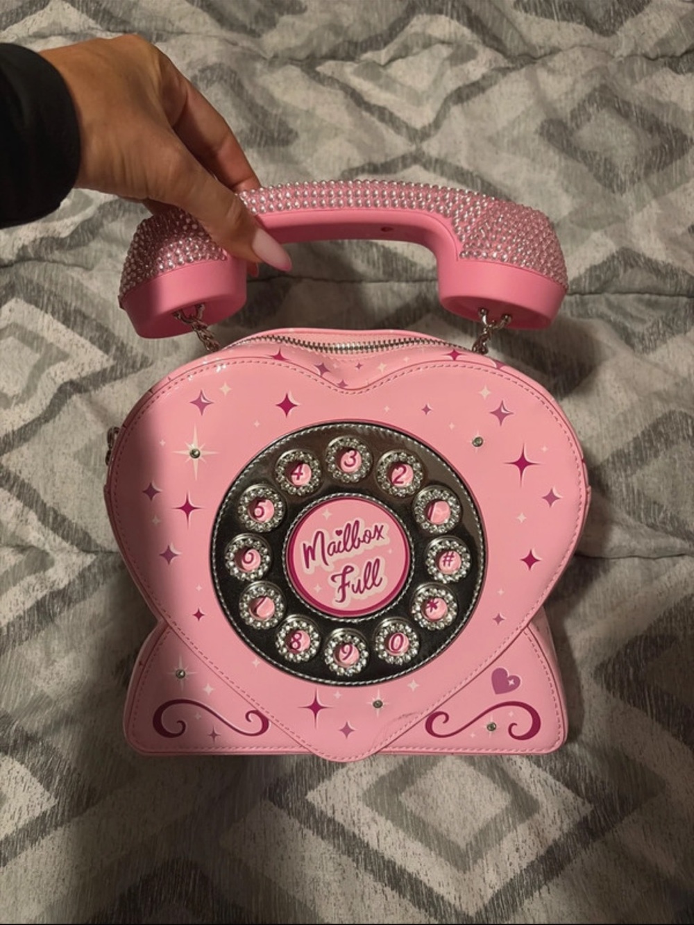 Sugar thrillz Sweet Ring Glitter Handbag